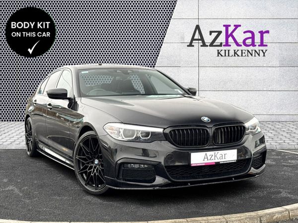 BMW 5-Series Saloon, Diesel, 2019, Black