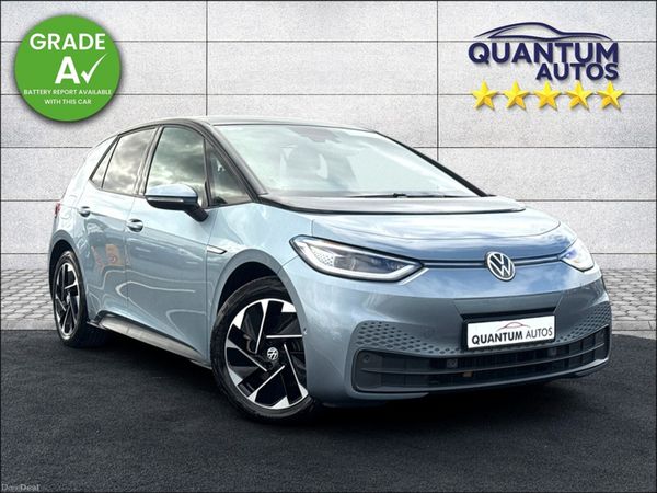 Volkswagen ID.3 Hatchback, Electric, 2022, Blue