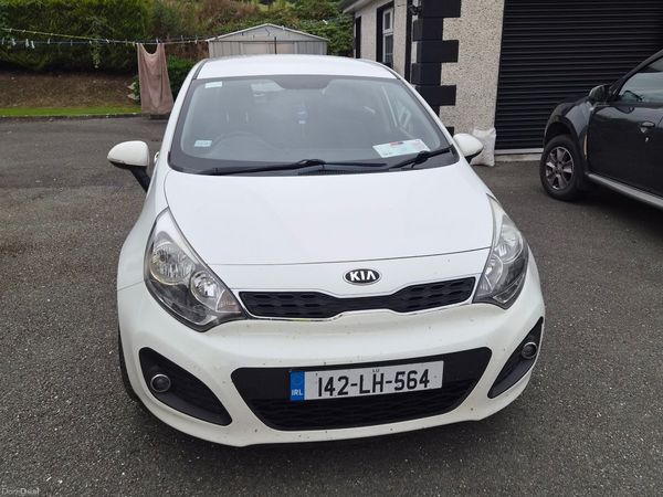 Kia Rio Hatchback, Diesel, 2014, White