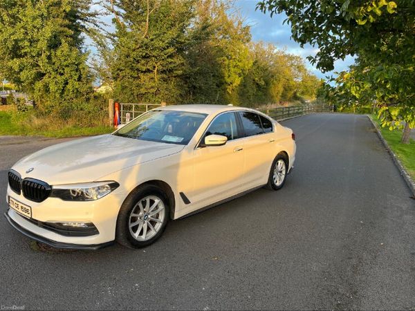 BMW 5-Series Saloon, Diesel, 2017, White