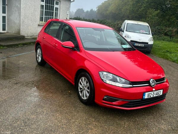 Volkswagen Golf Estate, Diesel, 2018, Red