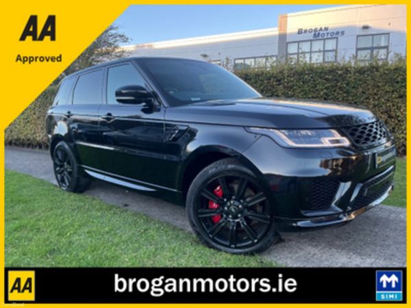 Land Rover Range Rover Sport SUV, Petrol Plug-in Hybrid, 2022, Black
