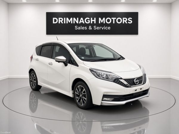 Nissan Note Hatchback, Petrol Hybrid, 2018, White