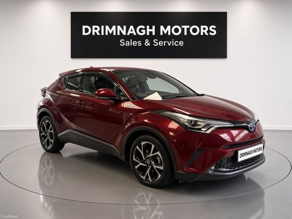 Toyota C-HR Hatchback, Petrol Hybrid, 2019, Red