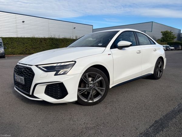 Audi A3 Saloon, Petrol, 2022, White