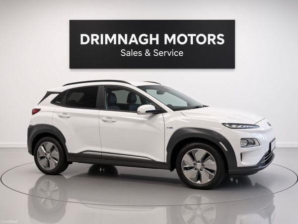 Hyundai KONA MPV, Electric, 2021, White
