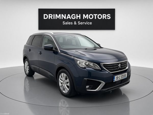 Peugeot 5008 MPV, Petrol, 2019, Blue