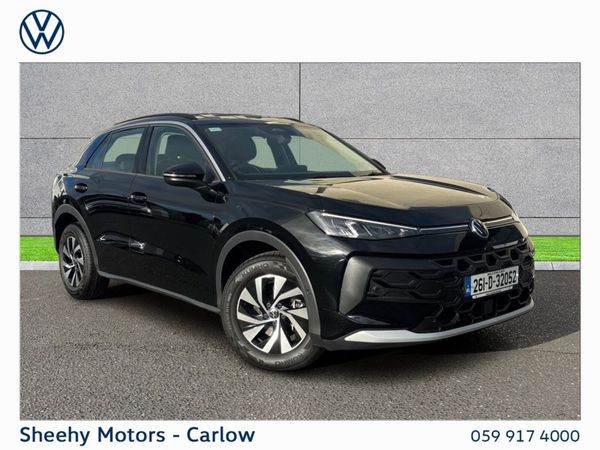 Volkswagen T-Roc SUV, Petrol, 2026, Black