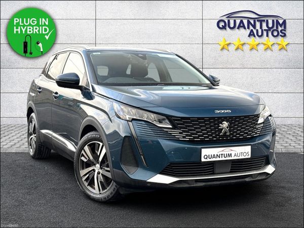 Peugeot 3008 SUV, Petrol Plug-in Hybrid, 2021, Blue