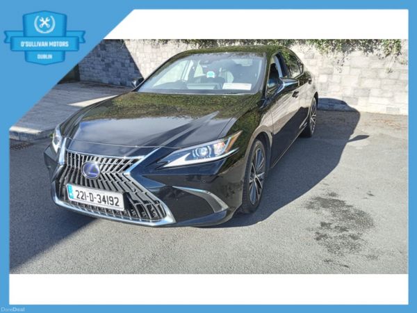 Lexus ES Saloon, Petrol Hybrid, 2022, Black