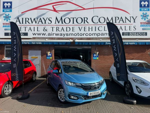 Honda Fit Hatchback, Petrol Hybrid, 2018, Blue