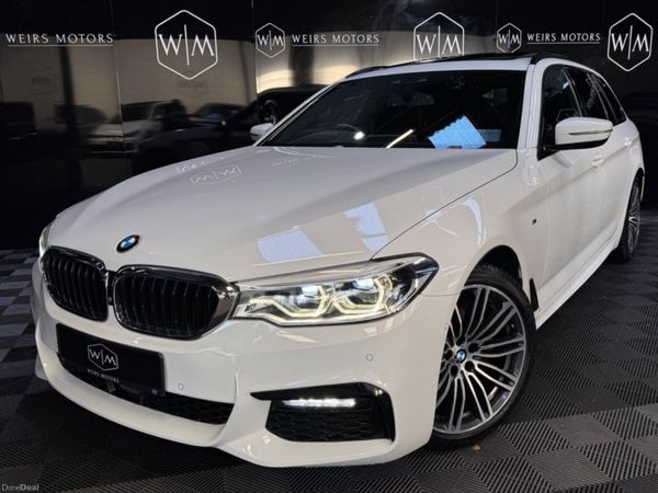 BMW 5-Series Estate, Diesel, 2020, White