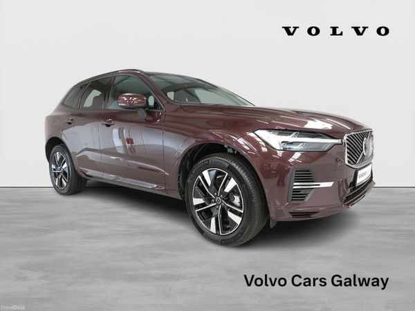Volvo XC60 SUV, Petrol Plug-in Hybrid, 2025, Red
