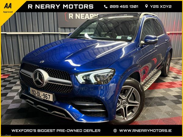 Mercedes-Benz GLE SUV, Diesel, 2019, Blue