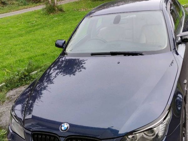 BMW 5-Series Saloon, Diesel, 2008, Blue