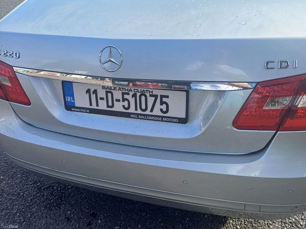 Mercedes-Benz E-Class Saloon, Diesel, 2011, Silver