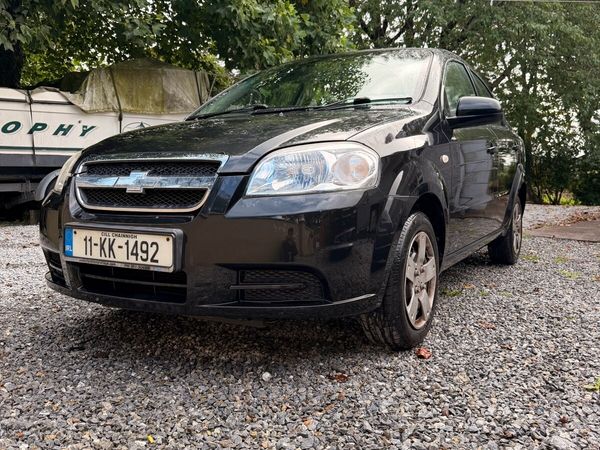 Chevrolet Aveo Saloon, Petrol, 2011, Black