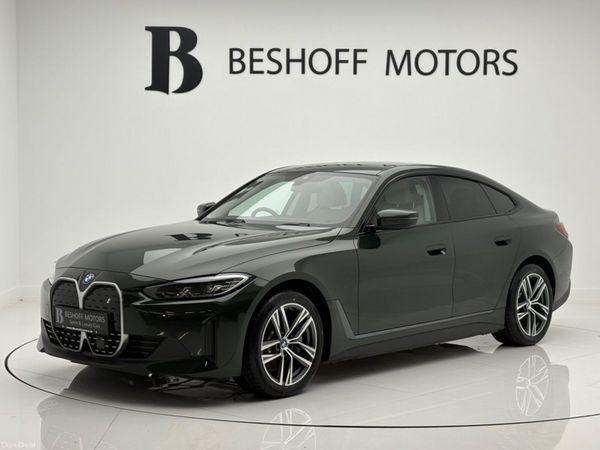 BMW i4 Coupe, Electric, 2024, Green