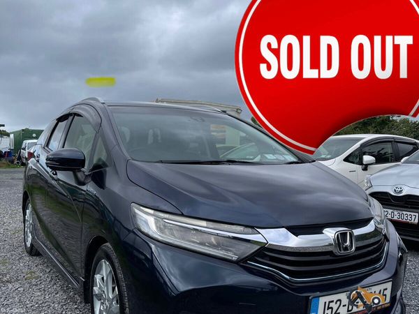 Honda Shuttle MPV, Petrol Hybrid, 2015, Blue
