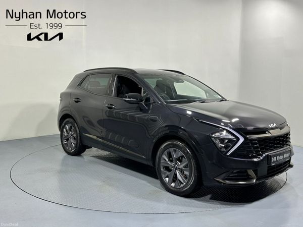 Kia Sportage SUV, Petrol Hybrid, 2024, Black