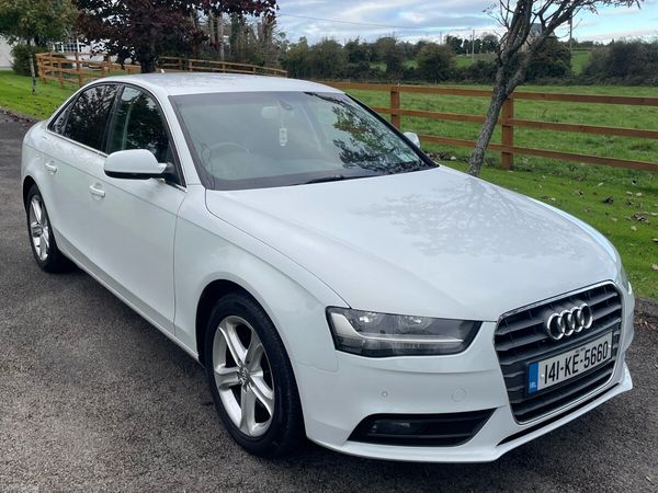 Audi A4 Saloon, Diesel, 2014, White