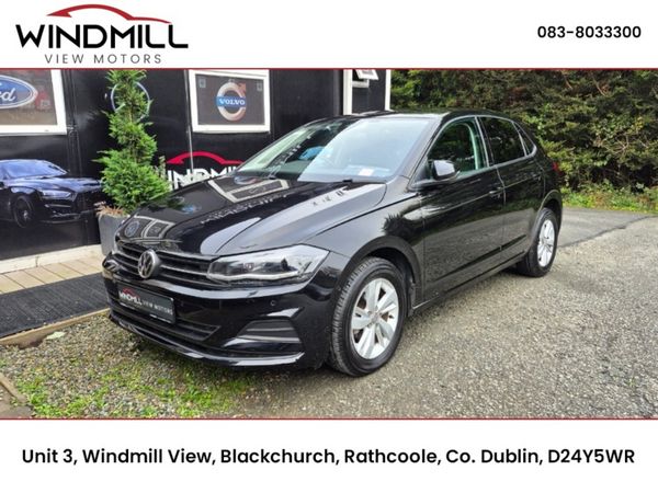 Volkswagen Polo Hatchback, Petrol, 2020, Black