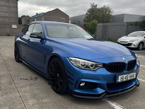 BMW 4-Series Hatchback, Diesel, 2015, Blue