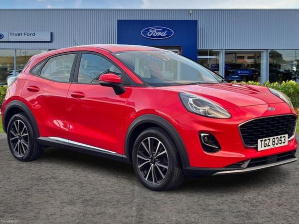 Ford Puma Hatchback, Petrol, 2021, Red