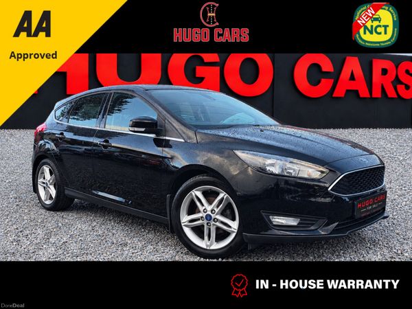 Ford Focus Hatchback, Petrol, 2017, Black