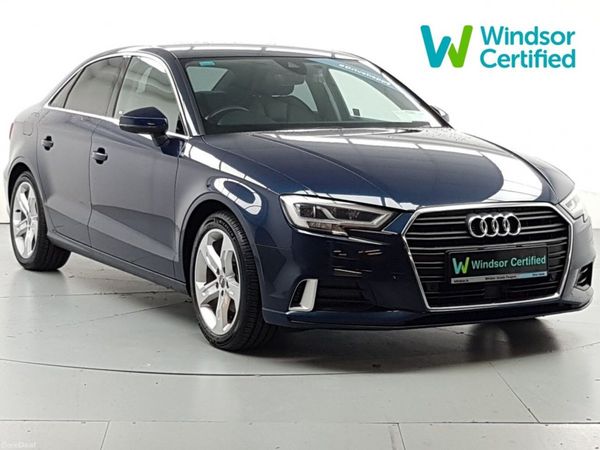 Audi A3 Saloon, Petrol, 2018, Blue