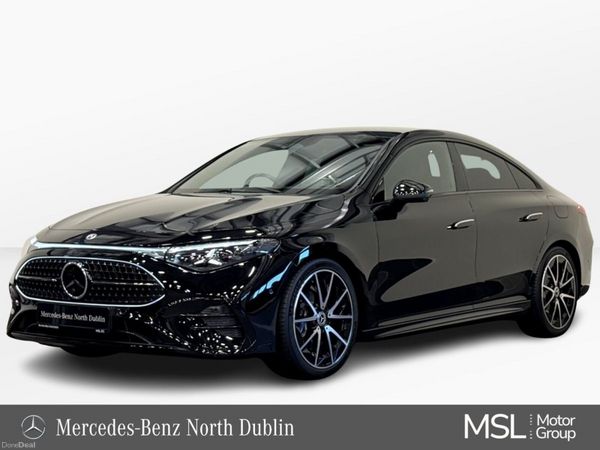 Mercedes-Benz CLA Saloon, Petrol Hybrid, 2026, Black