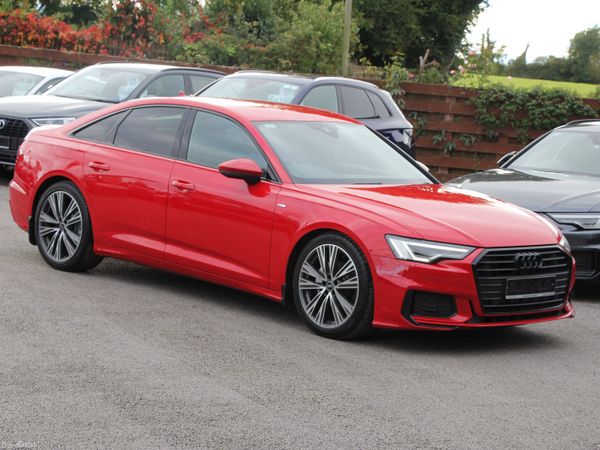 Audi A6 Saloon, Diesel, 2021, Red