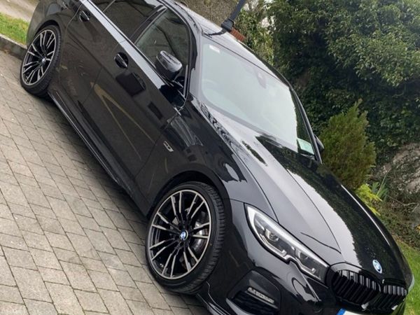 BMW 3-Series Saloon, Petrol Plug-in Hybrid, 2021, Black