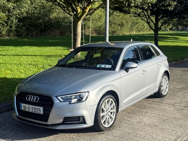 Audi A3 Hatchback, Diesel, 2018, Grey