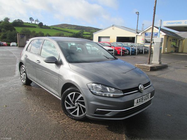 Volkswagen Golf Hatchback, Diesel, 2019, Grey