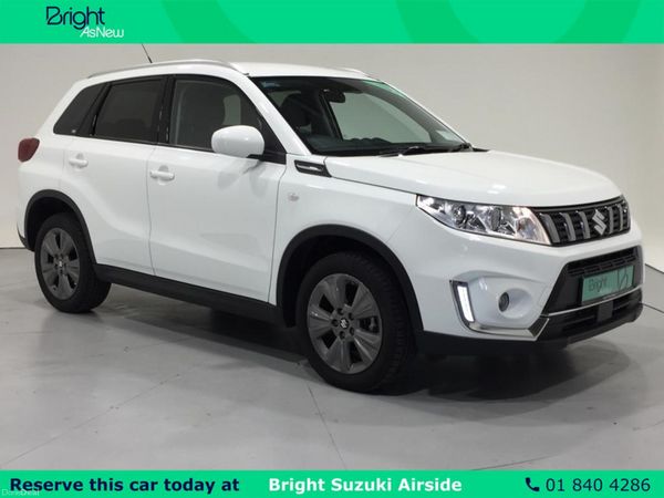 Suzuki Vitara SUV, Petrol Hybrid, 2021, White