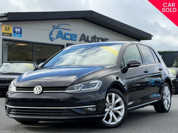 Volkswagen Golf Hatchback, Petrol, 2017, Black