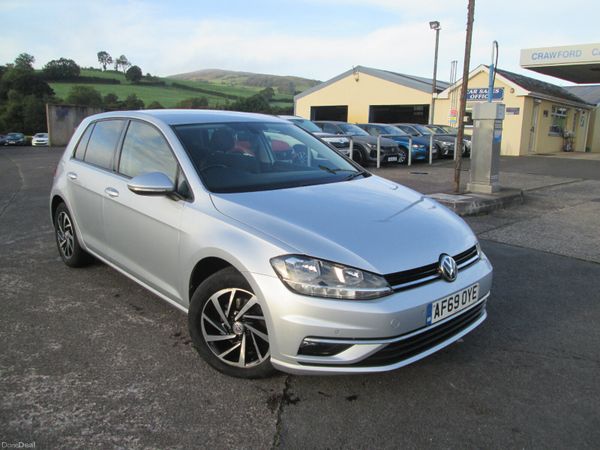 Volkswagen Golf Hatchback, Diesel, 2019, Silver