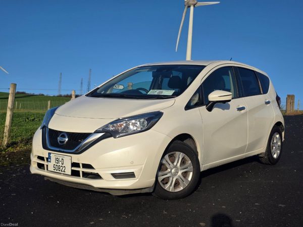 Nissan Note Hatchback, Petrol, 2019, White