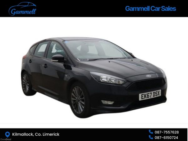 Ford Focus Hatchback, Diesel, 2017, Black