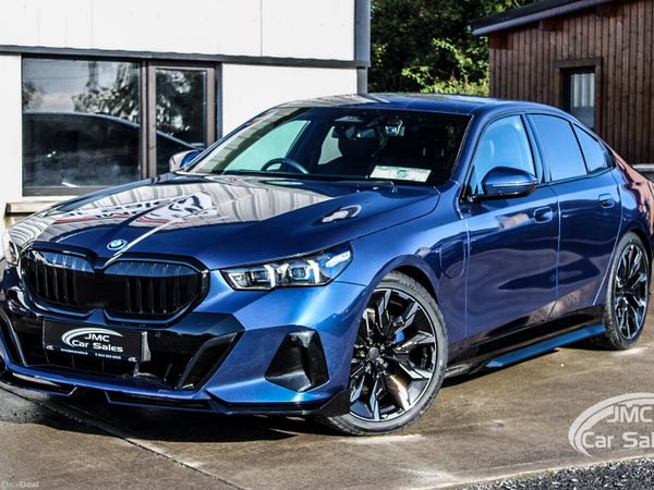 BMW 5-Series Saloon, Petrol Plug-in Hybrid, 2025, Blue