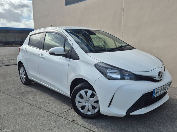 Toyota Vitz Hatchback, Petrol, 2016, White