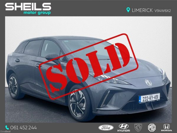MG MG4 Hatchback, Electric, 2023, Grey