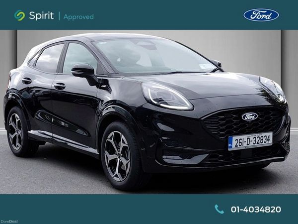 Ford Puma MPV, Petrol Hybrid, 2026, Black
