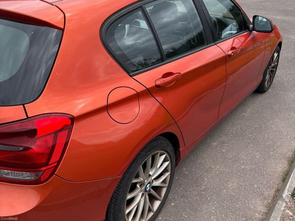 BMW 1-Series Hatchback, Diesel, 2012, Orange