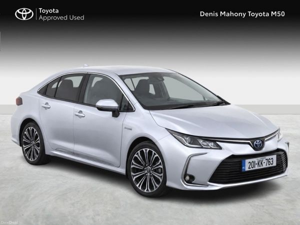 Toyota Corolla Saloon, Petrol Hybrid, 2020, Silver