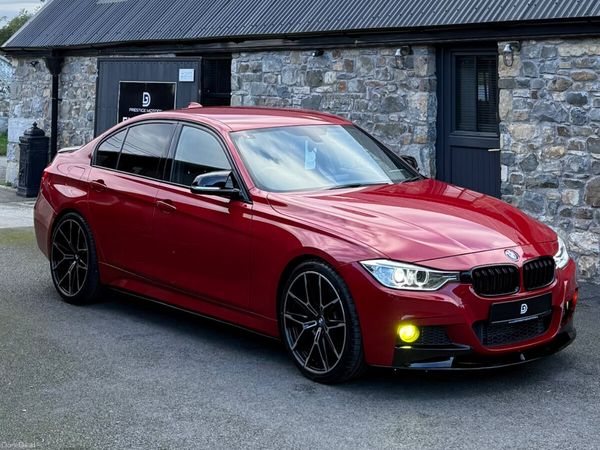 BMW 3-Series Saloon, Diesel, 2014, Red