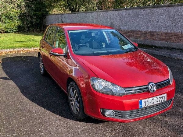 Volkswagen Golf Hatchback, Diesel, 2011, Red