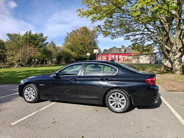 BMW 5-Series Saloon, Diesel, 2014, Black