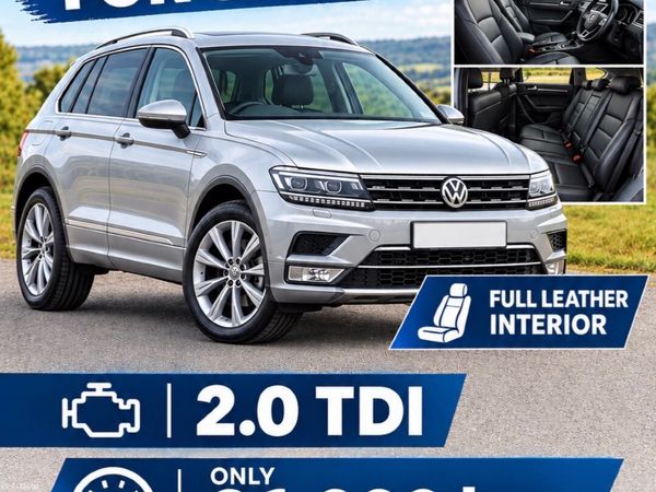 Volkswagen Tiguan SUV, Diesel, 2019, Grey